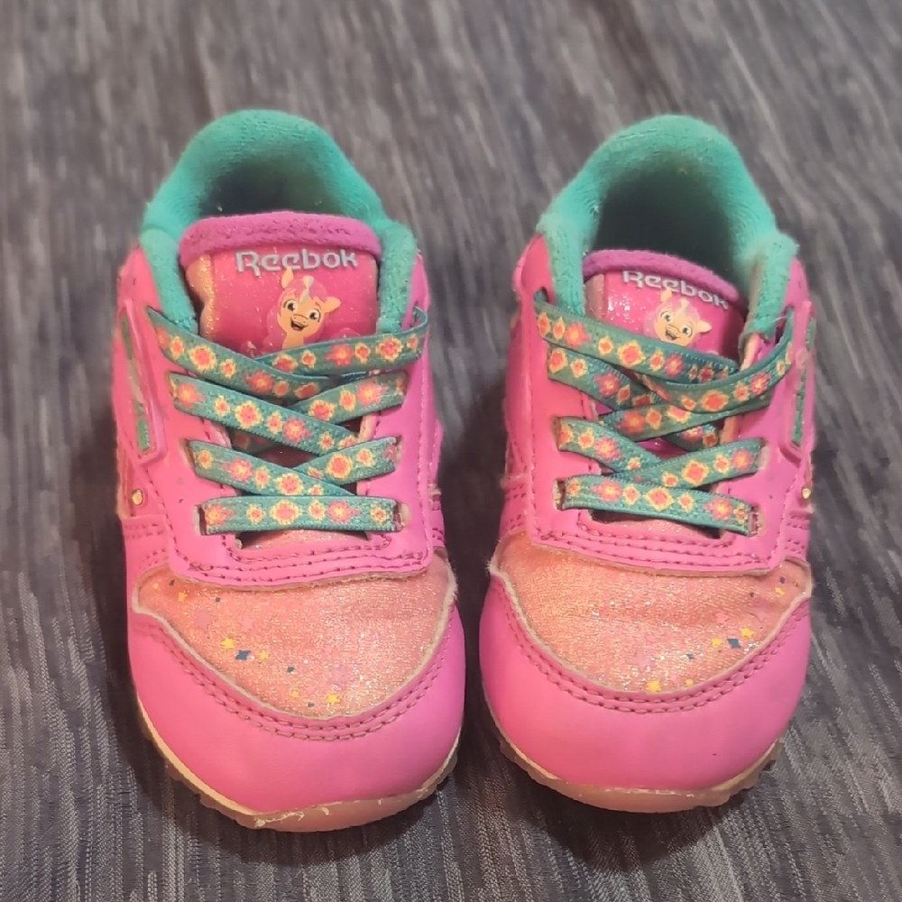 Reebok Kids Sneakers in Pink and Teal